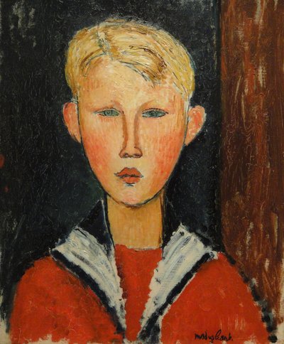 Der blauäugige Junge von Amedeo Modigliani